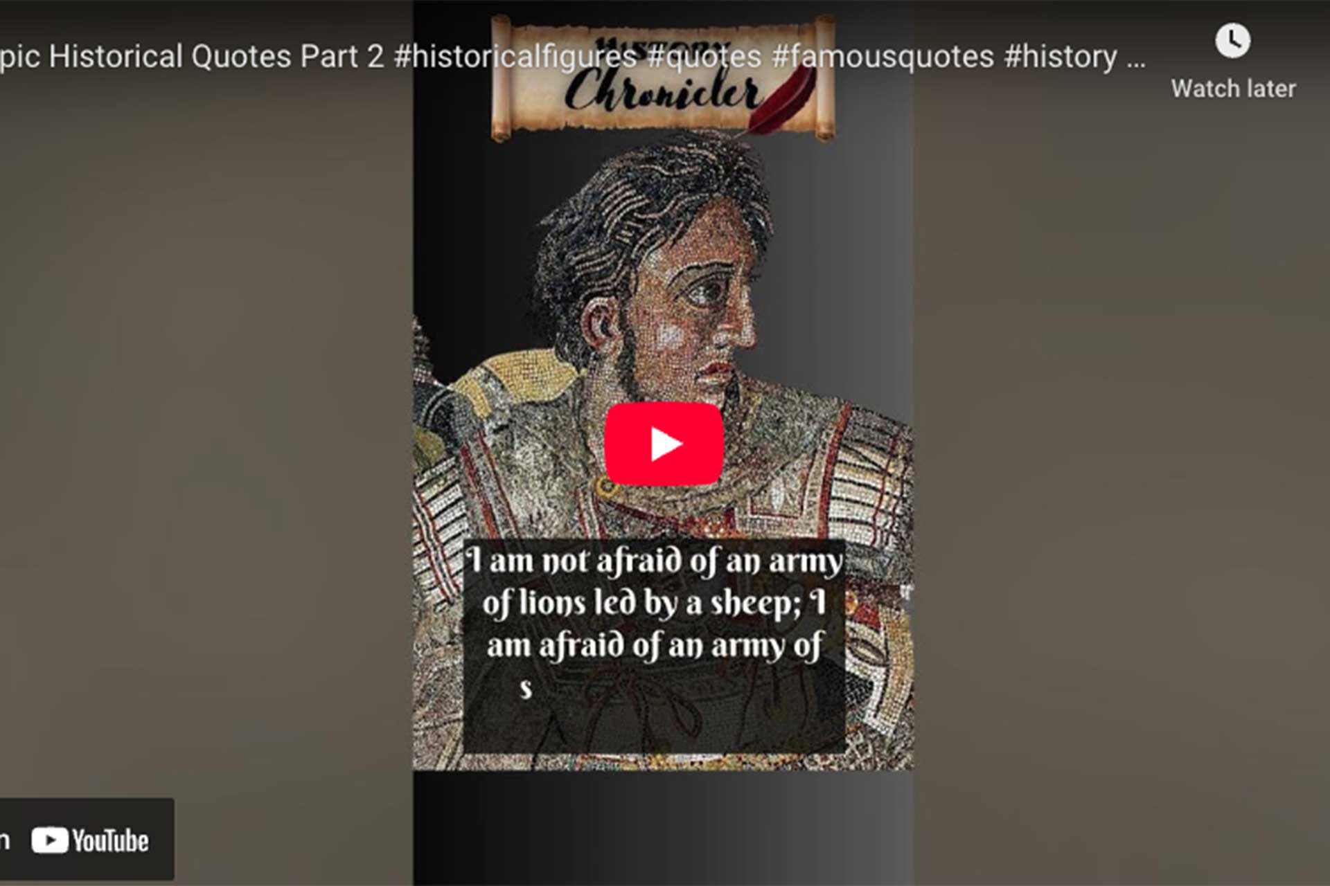 Historical Quotes